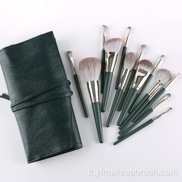 Set de pinceau de maquillage de voyage personnalisé